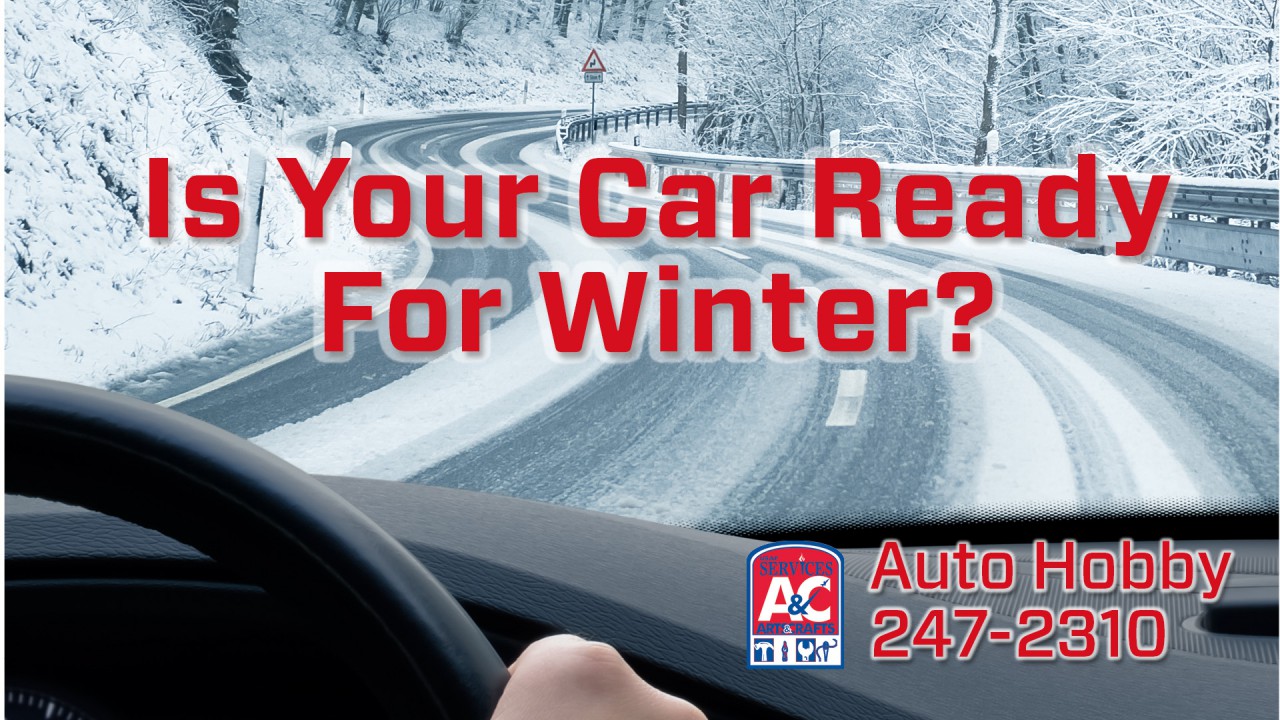 Winter is hard on your car...